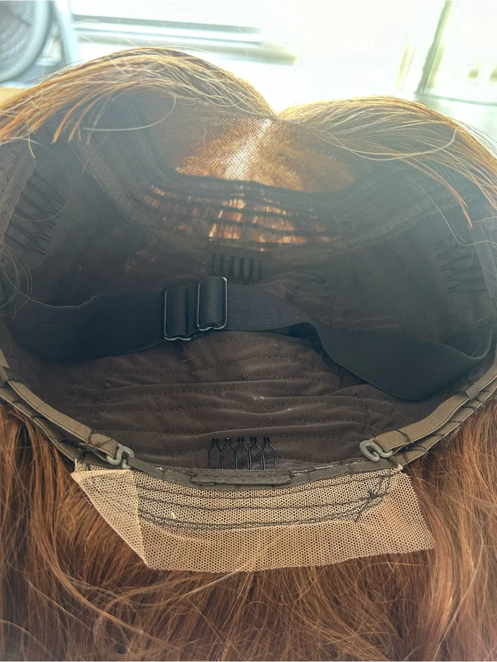 Glue-less Natural Brown Women's Wig - Soft Chestnut Tone